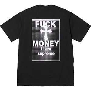 SUPREME - CAMISETA Fuck Money Tee Black