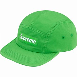 SUPREME - Boné WASHED CHINO TWILL CAMP CAP " Green "