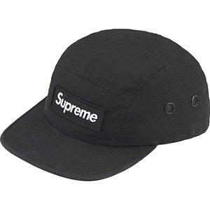 SUPREME - Boné Military Camp Cap " Black "