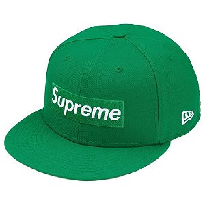 SUPREME x NEW ERA - BOX LOGO Rings 7 1/4 Green