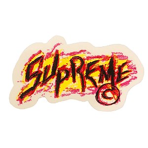 SUPREME - Adesivo Scratch " Stickers "