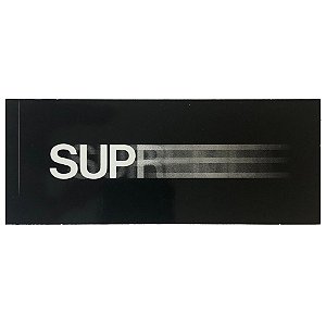 SUPREME - Adesivo Black Motion Logo " Stickers "