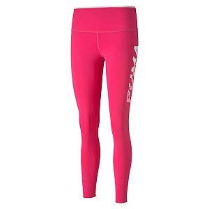 Calça Legging Puma Modern Sports Fold Up Rosa Feminino