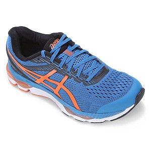 Tenis Asics Gel Hypersonic Azul/Laranja Masculino