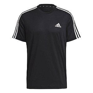 Camiseta Adidas D2m 3s Preto Masculino