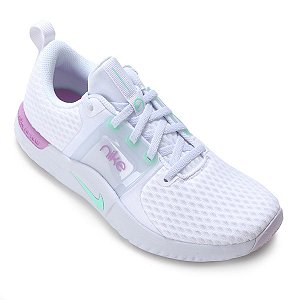 Tenis Nike Renew In-Season Tr10 Branco/Roxo Feminino