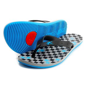 Sandália Kenner Summer Pixel Azul Masculino