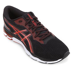 Tenis Asics Gel Pacemaker 2 Preto/Vermelho Masculino