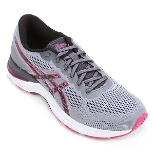 Tenis Asics Gel Kihai 2 Cinza/Rosa Feminino