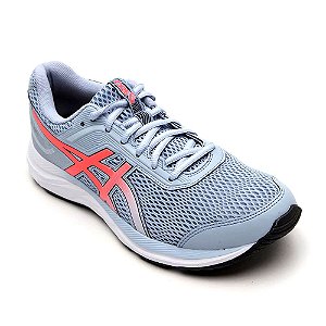 Tenis Asics Kabuki Azul Claro/Coral Feminino