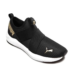 Tenis Puma Prowl Slipon Preto Feminino