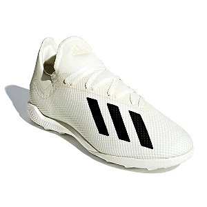 Chuteira Suiço Adidas X Tango 18.3 Bege Masculino