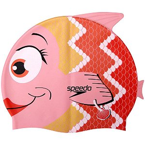 Touca Natação Speedo Fish Cap Rosa