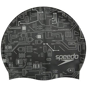 Touca Natação Speedo Flat Cap Special Edition Preto