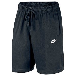 Shorts Nike Nsw Club Jsy Preto Masculino