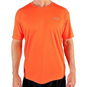 Camiseta Oakley Mod Daily Sport 2.0 Laranja Neon Masculino