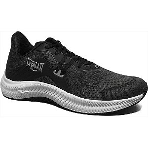 Tenis Everlast Santiago Preto/Cinza Masculino