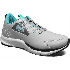 Tenis Everlast Confort Cinza/Azul Feminino