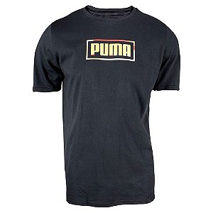 Camiseta Puma Core Art Of Sports Preto Masculino