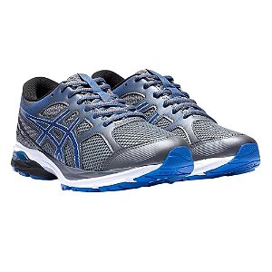 Tenis Asics Gel Nagoya 3 Cinza e Azul Masculino