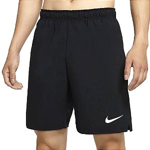 Shorts Nike Flex Woven 3 Preto Masculino