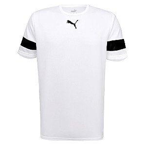 Camiseta Puma Teamrise Jersey S Branco Masculino