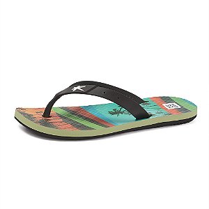 Sandália Kenner Summer Beach Verde Masculino