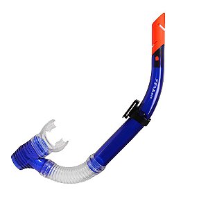 Snorkel de Mergulho Poker Rodio Extra Azul