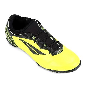 Chuteira Society Penalty Liga Locker XX Amarelo Masculino