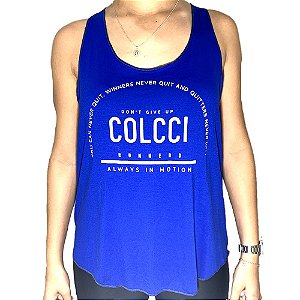 Regata Colcci Basic Sport Feminino Azul Ultra Blue