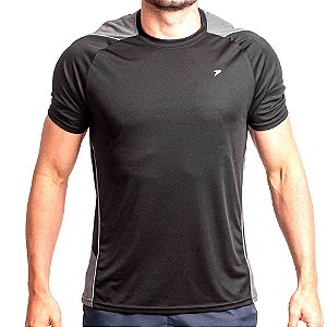 Camiseta Poker Esportiva Pace Preto Masculino