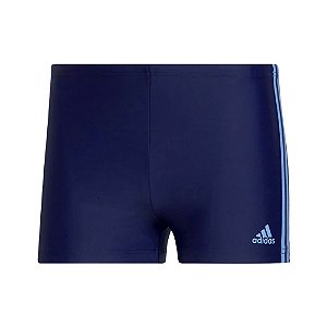 Sunga Adidas Boxer 3 Listras Azul Marinho Masculino