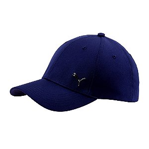 Boné Puma Metal Cat Cap Azul Marinho