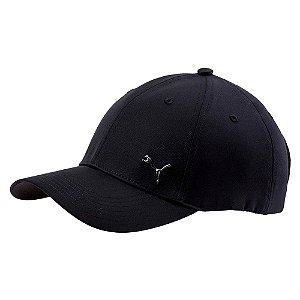 Boné Puma Metal Cat Cap Preto