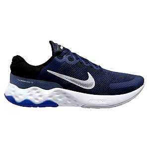 Tenis Nike Renew Ride 3 Azul Marinho e Branco Masculino