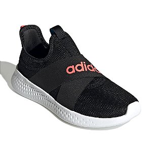 Tenis Adidas Puremotion Adapt Running Feminino Preto e Rosa