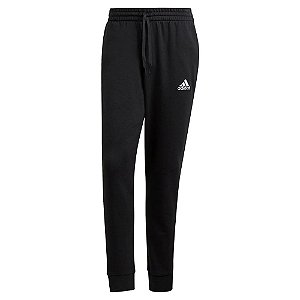 Calça Moletom Adidas Afunilada Essentials Preto Masculino