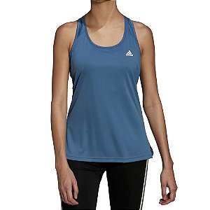 Regata Adidas Primeblue Design 2 Move Feminino Azul