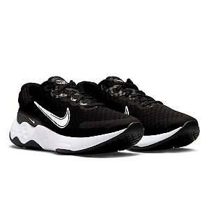 Tenis Nike Renew Ride 3 Feminino Preto e Branco