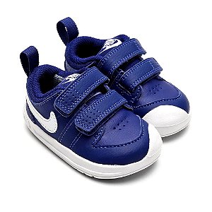 Tenis Nike Pico 5 TDV Azul e Branco Infantil