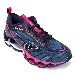 Tenis Mizuno Wave Prophecy 11 Feminino Azul Marinho