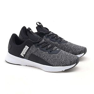 Tenis Puma Flyer Beta BDP Preto e Branco Masculino