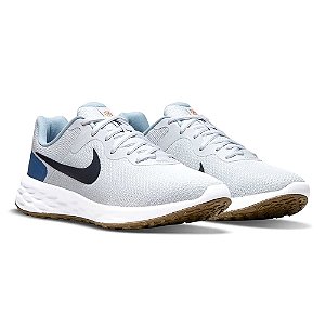 Tenis Nike Revolution 6 Next Nature Azul Claro Masculino