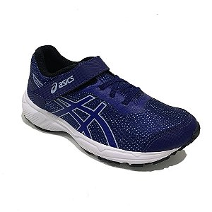 Tenis Asics Fantasy 4 PS Azul Marinho Infantil