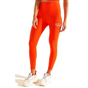 Calça Legging Colcci Sport Casual Feminino Laranja Surya