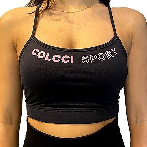 Top Colcci Casual Sport Feminino Preto