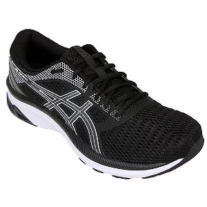 Tenis Asics Gel Sparta Running Preto e Branco Masculino