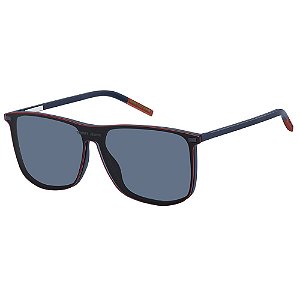 Óculos De Sol Solar Tommy Jeans 0017CS Azul Clip-On
