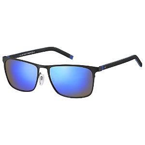 Óculos de Sol Tommy Hilfiger 1716S Preto Lente Azul