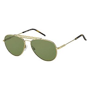 Óculos de Sol Tommy Hilfiger 1709S Dourado Lente Verde